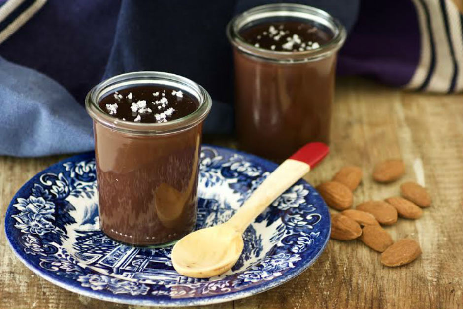 Bademli, Bitter Çikolatalı Puding