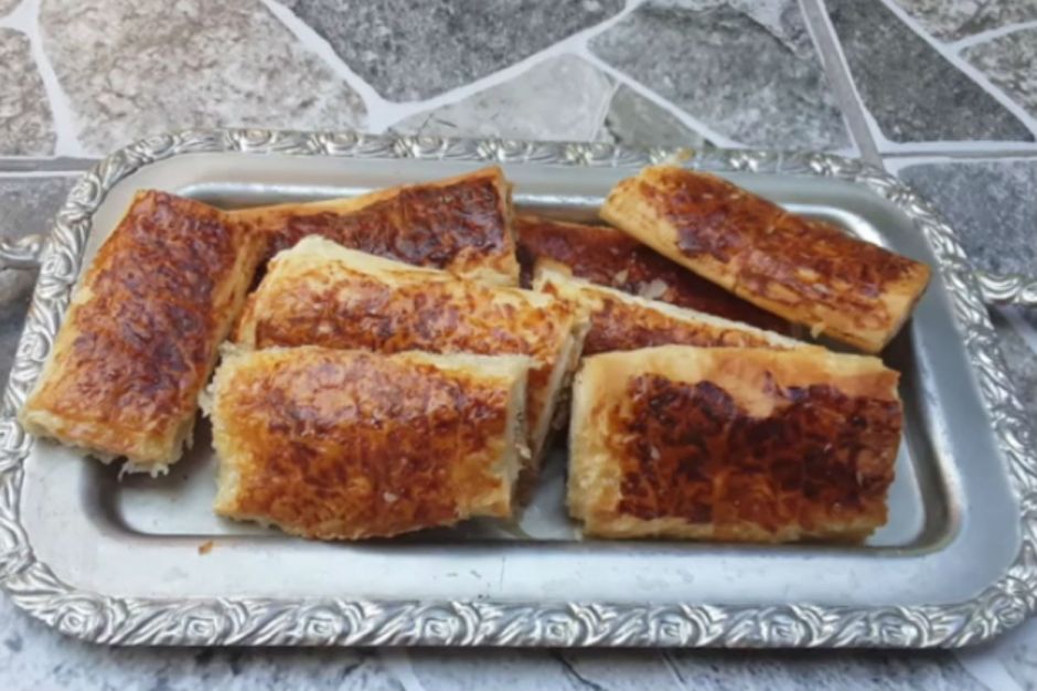 Baklavalık Yufkadan Çıtır Börek