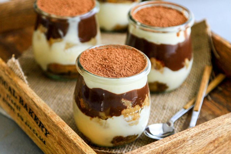 Bardakta Ganajlı Tiramisu