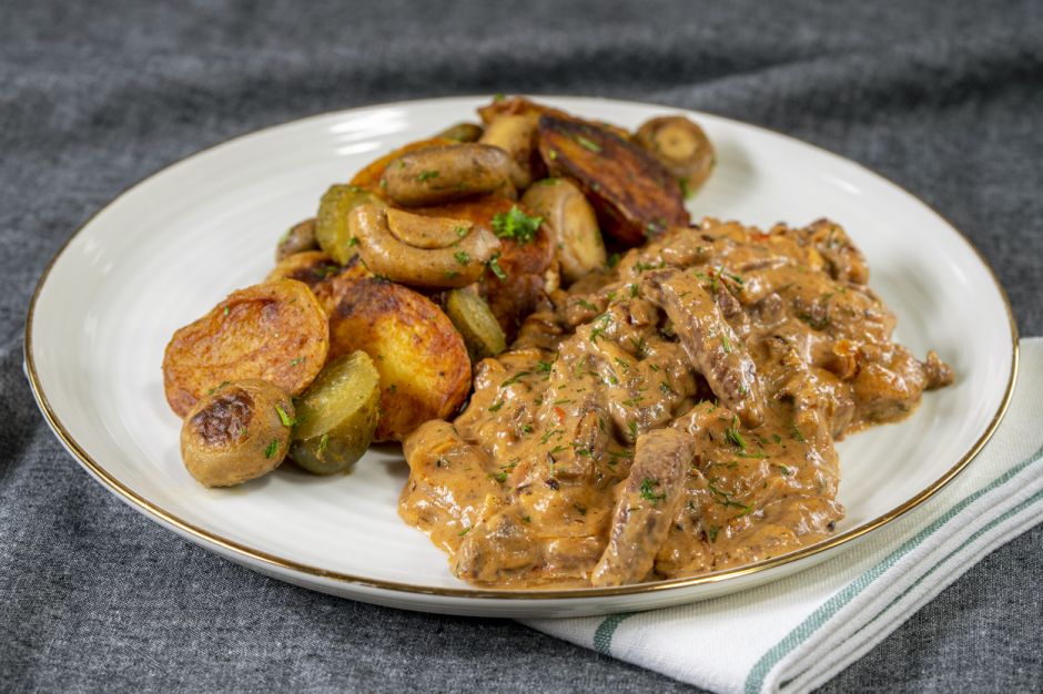 Beef Stroganoff