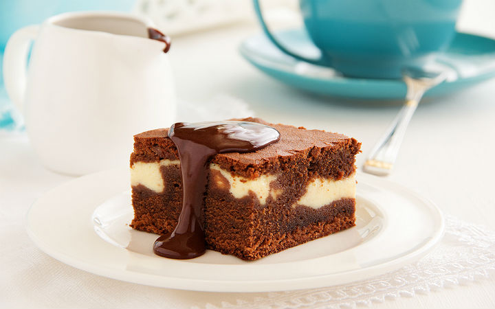 Beyaz Çikolatalı Brownie
