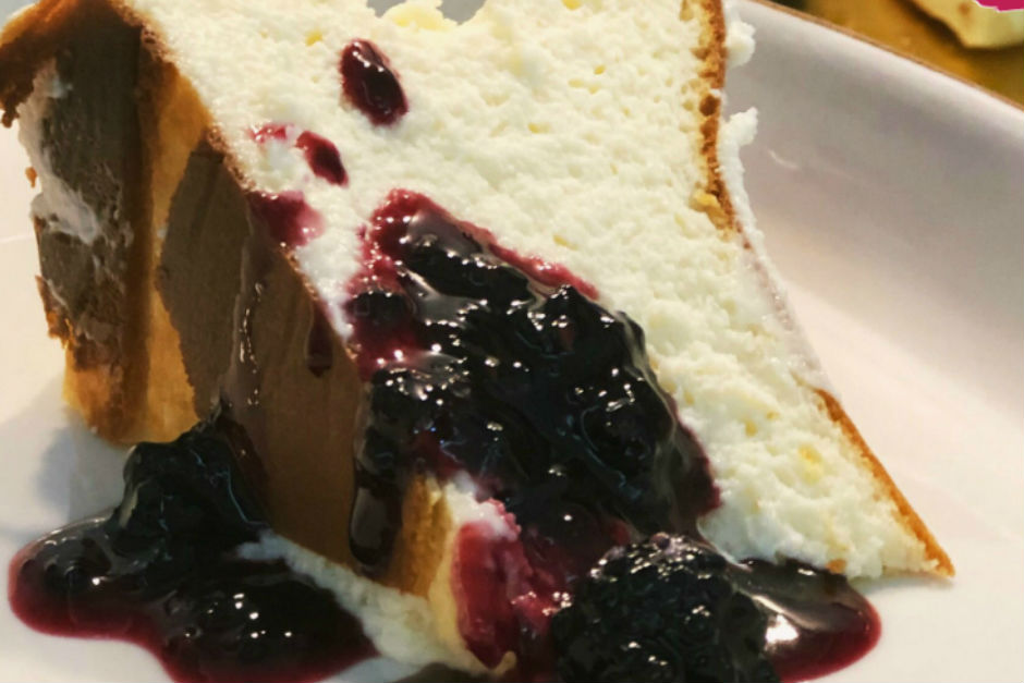 Böğürtlenli San Sebastian Cheesecake