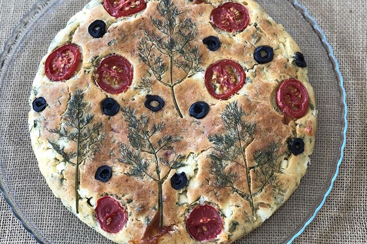 Börek Tadında Peynirli Kek