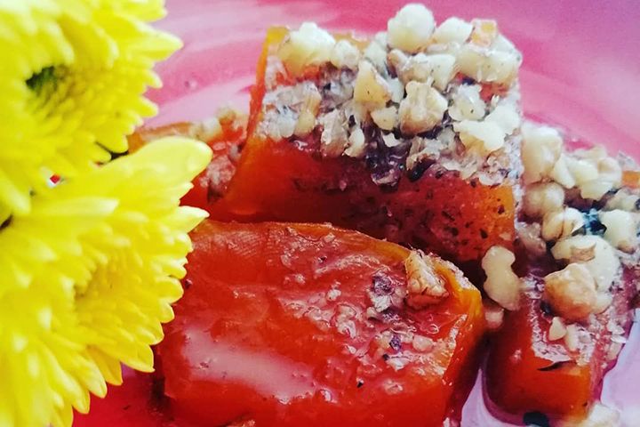 Cevizli Bal Kabağı Tatlısı