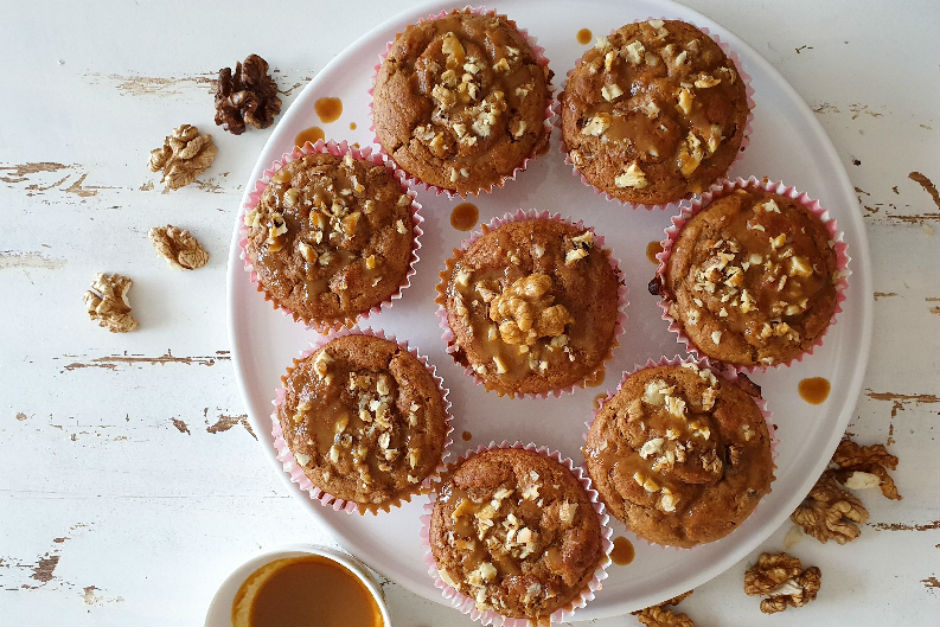 Cevizli Tahinli Muffin