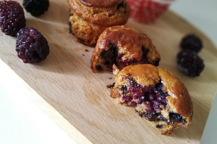 Chocolate Berry Muffin