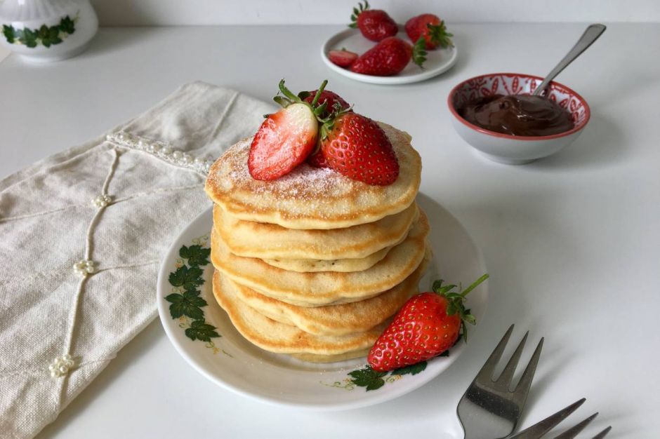 Çikolatalı Fındık Kreması Dolgulu Pancake