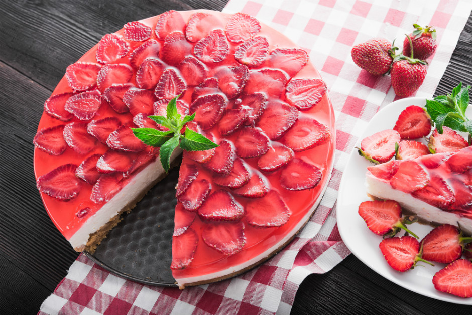 Çilekli Cheesecake