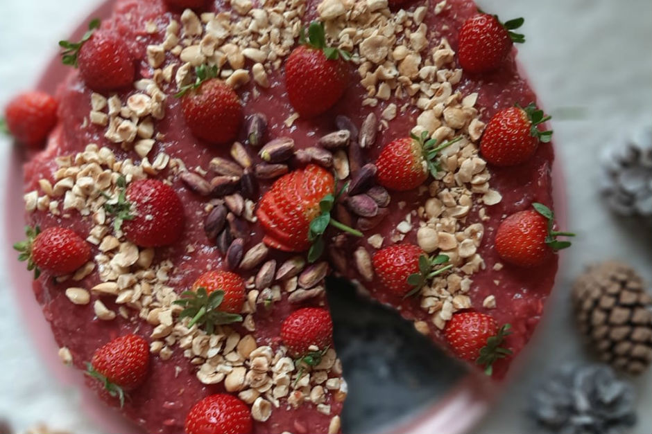 Çilekli Cheesecake