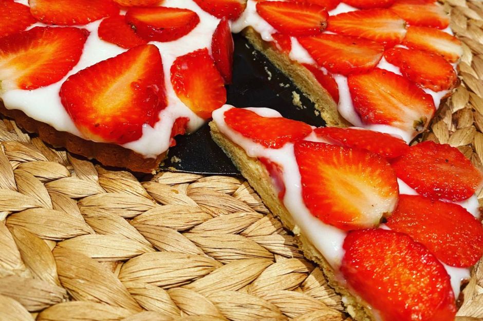 Çilekli Tart