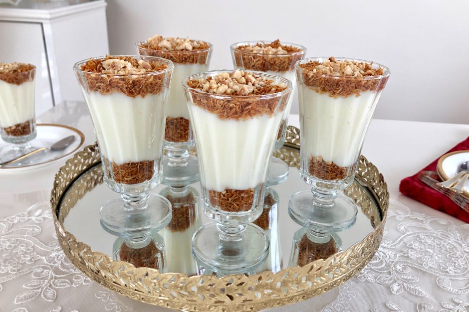 Çıtır Kadayıflı Muhallebi