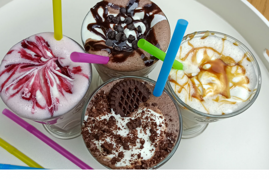 4 Farklı Milkshake