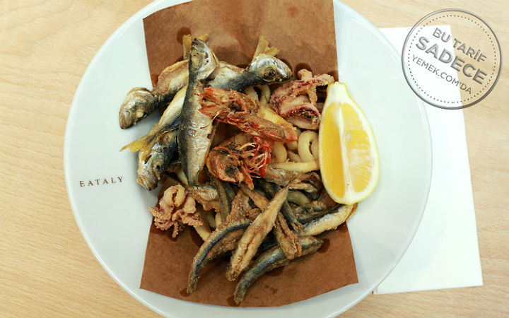 Karışık Deniz Ürünleri Kızartması (Gran fritto di pesce)