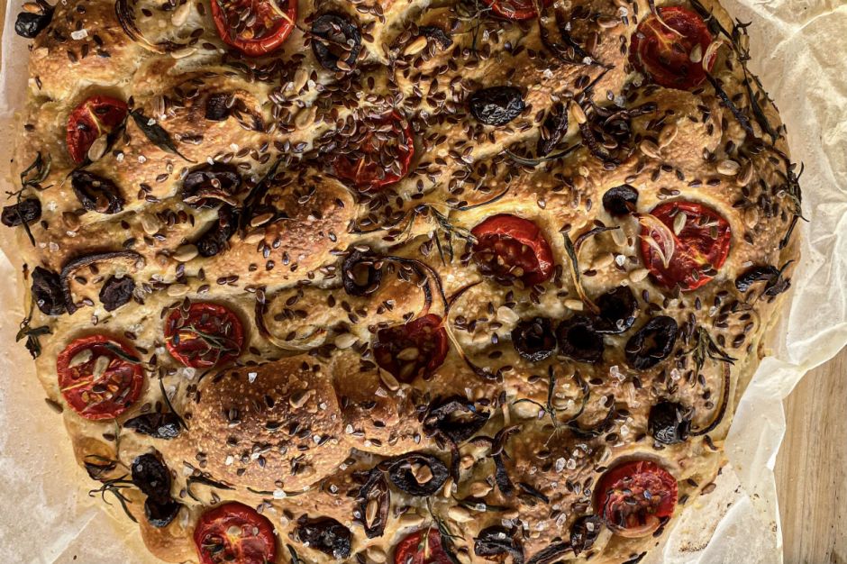 Ekşi Mayalı Focaccia