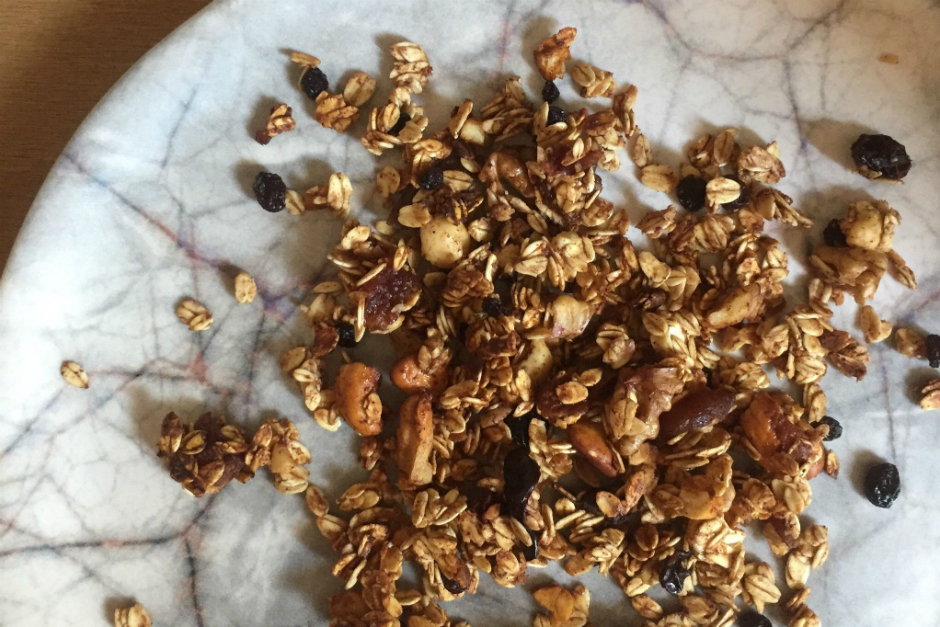 Ev Yapımı Granola