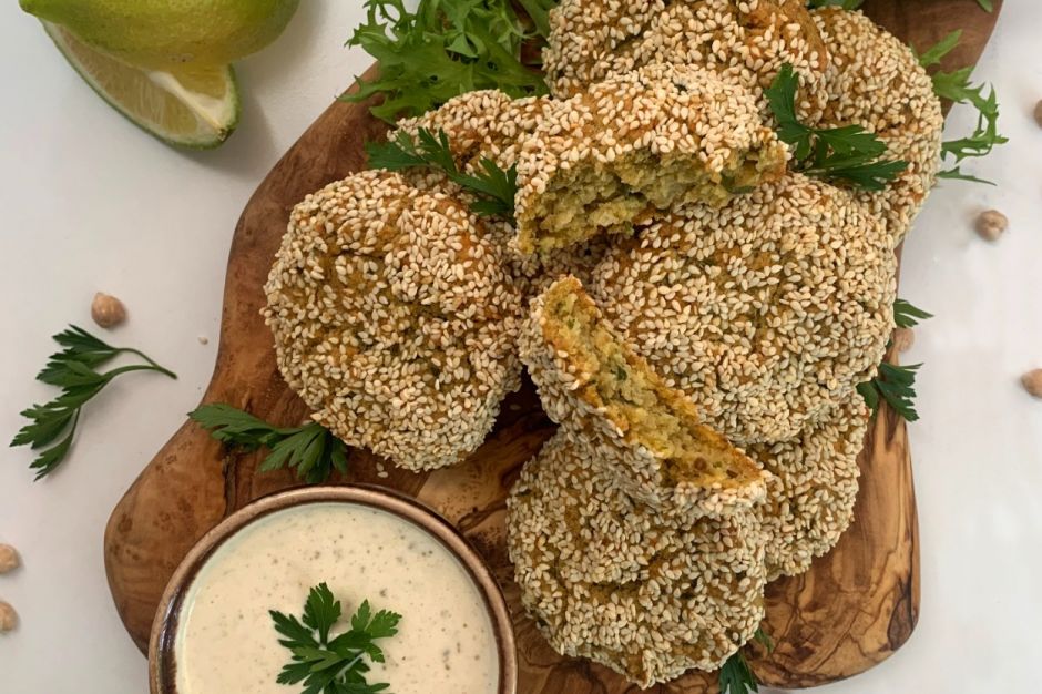 Fırında Falafel