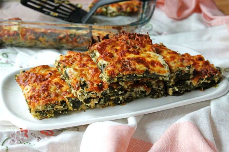 Fırında Ispanaklı Mücver