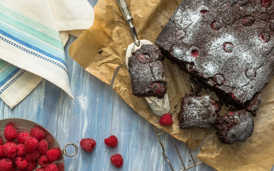 Frambuazlı Brownie