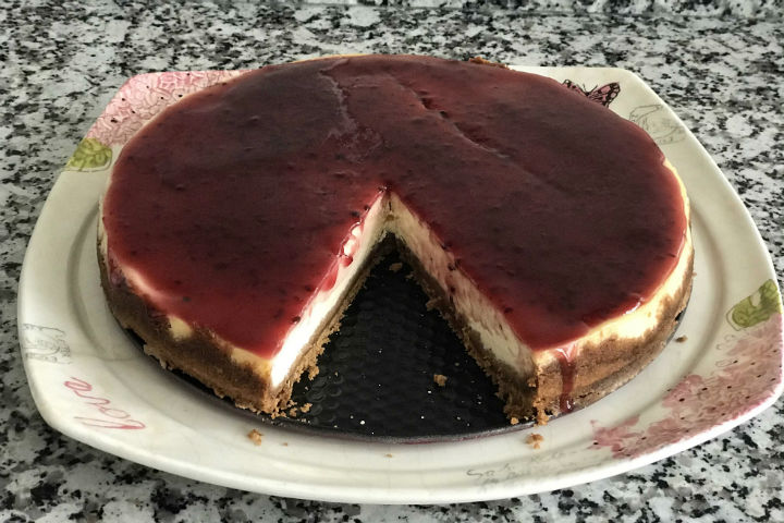 Frambuazlı Cheesecake