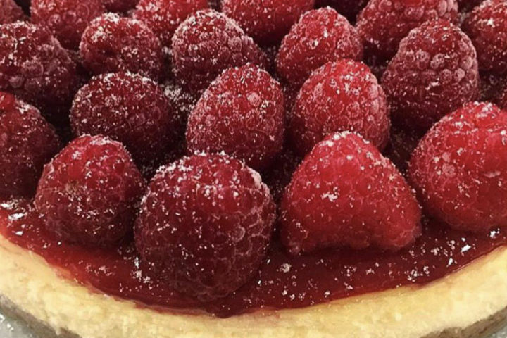 Frambuazlı Cheesecake