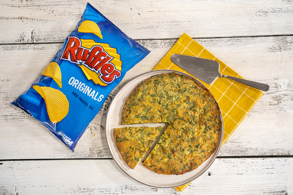 Ruffles ile Frittata