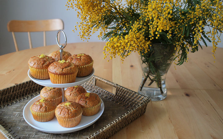 Haşhaşlı Limonlu Muffin