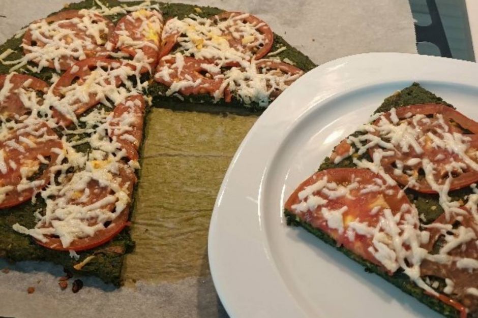 Ispanaklı Fit Pizza