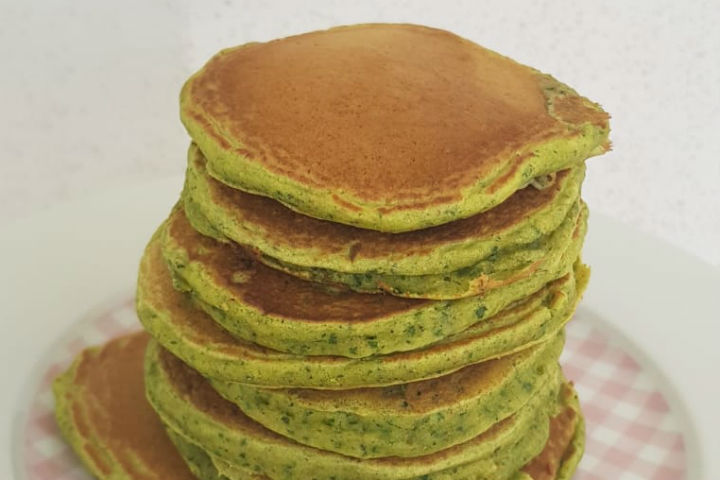 Ispanaklı Pancake