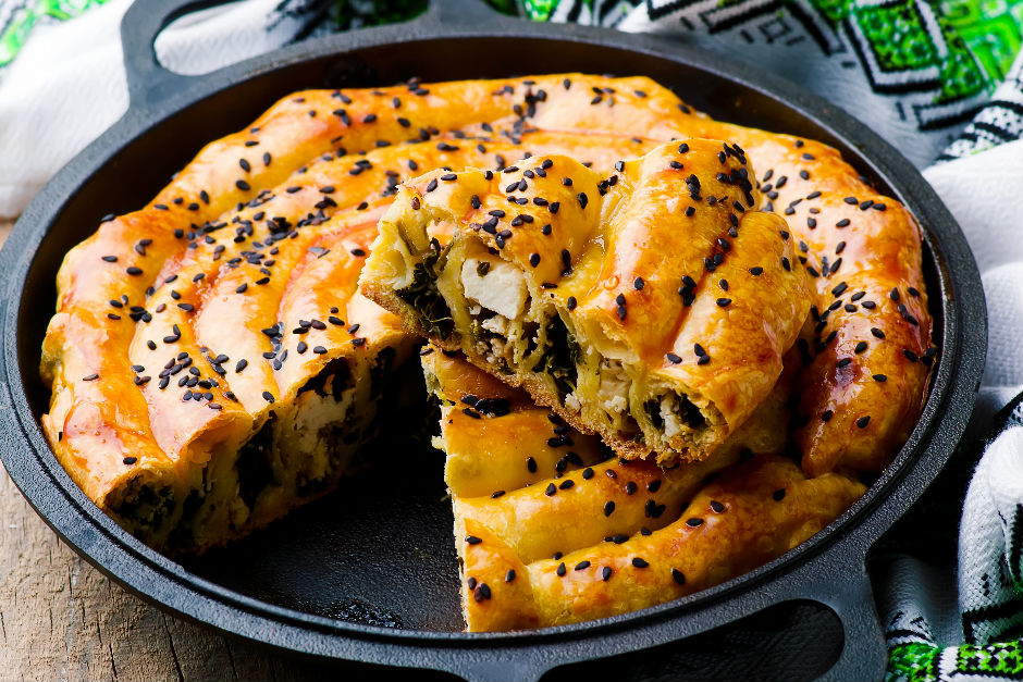 Ispanaklı Peynirli Börek