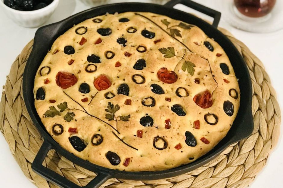İtalyan Ekmeği (Focaccia)