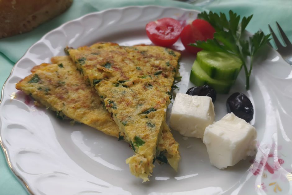 Kabak İçiyle Omlet