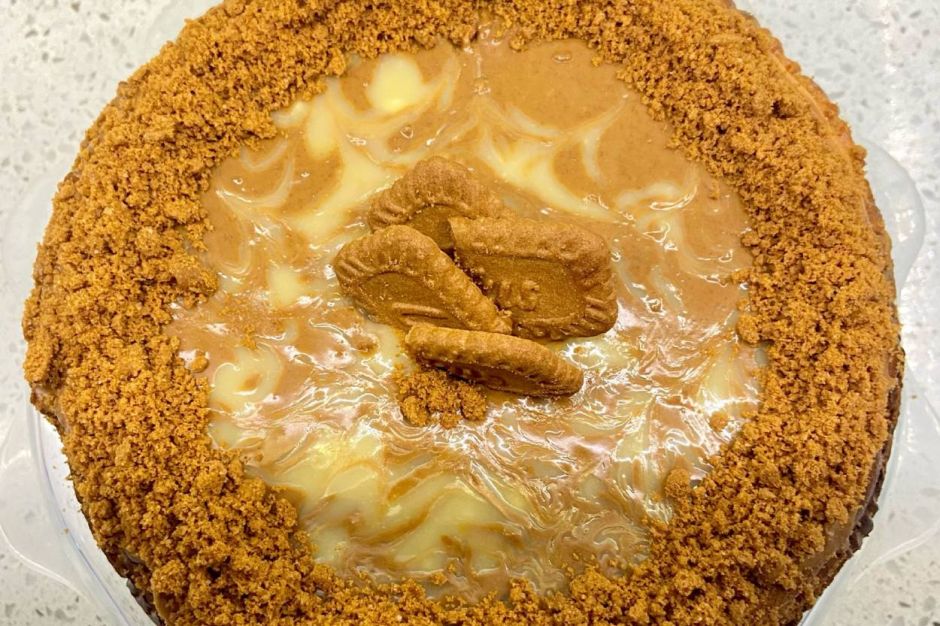 Karamel Bisküvili Cheesecake