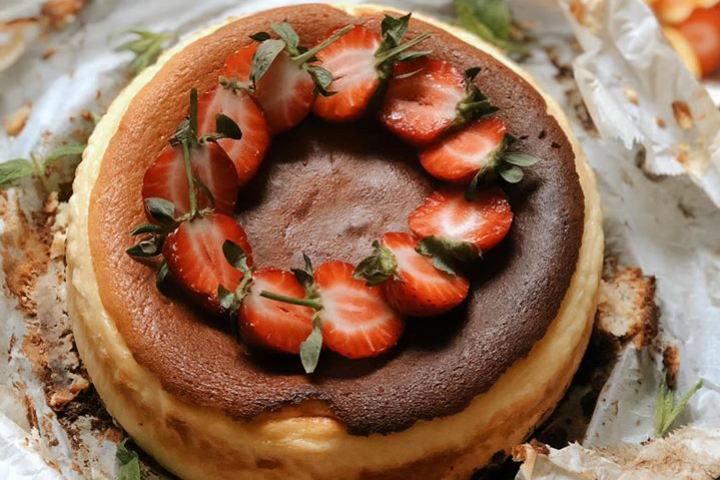 Kolay San Sebastian Cheesecake