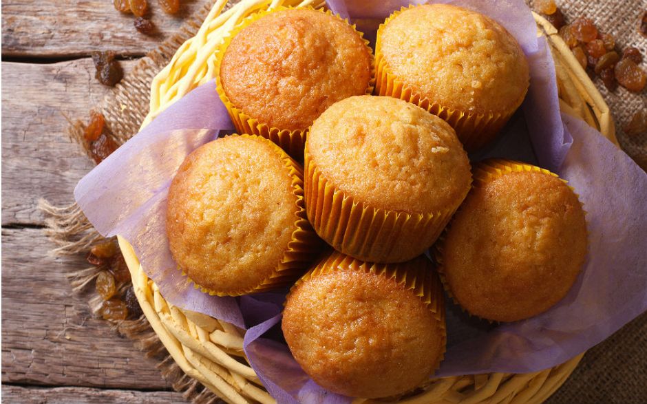 Kuru Meyveli Muffin