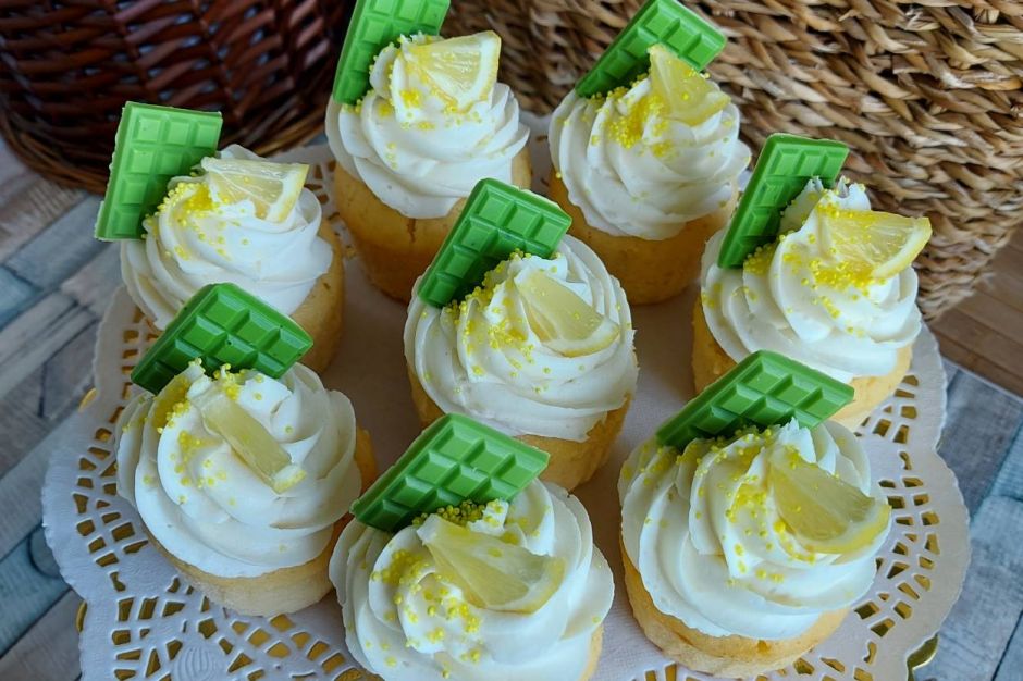 Limon Kremalı Cupcake