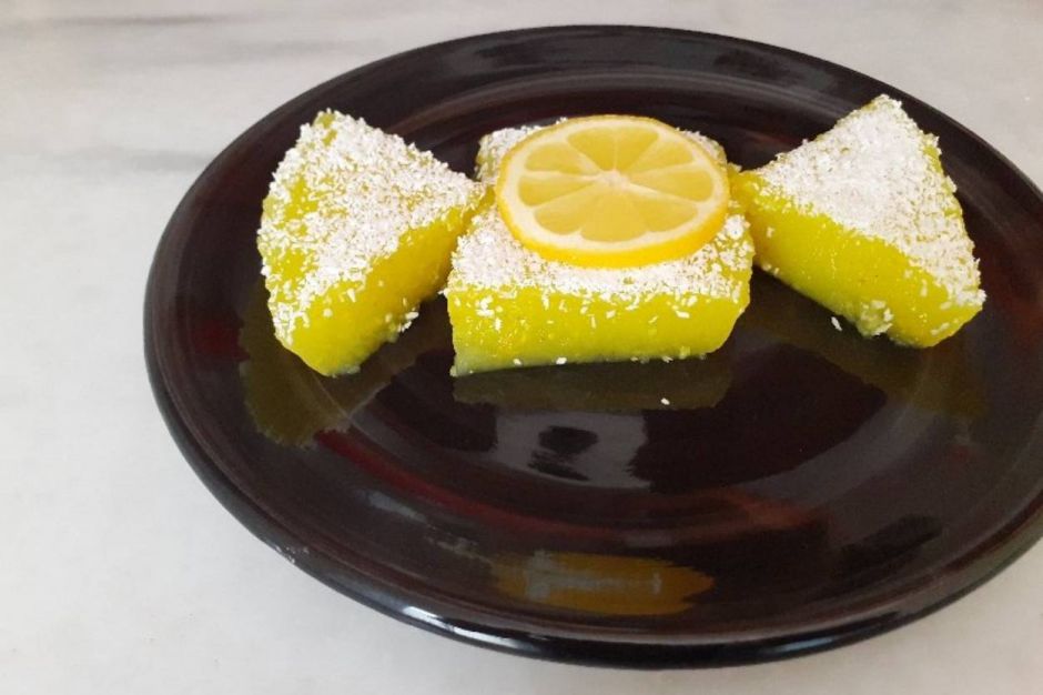 Limonlu Hindistan Cevizi Aromalı Jöle