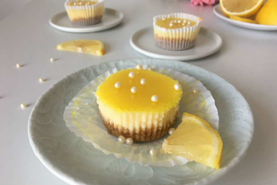 Limonlu Mini Cheesecake