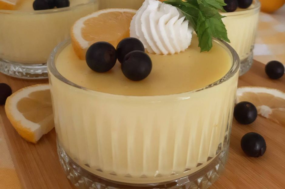 Limonlu Muhallebi