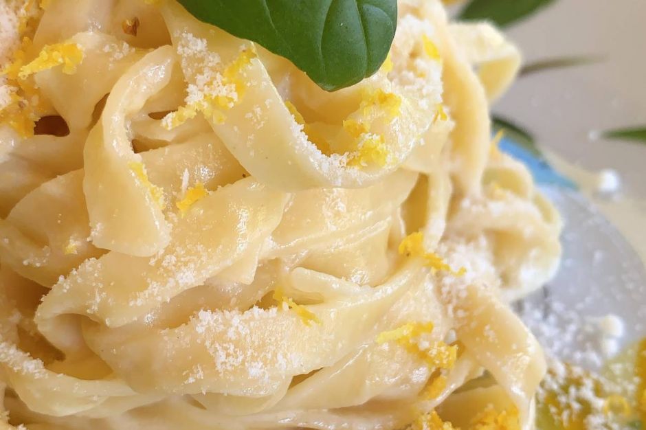 Limonlu Tagliatelle