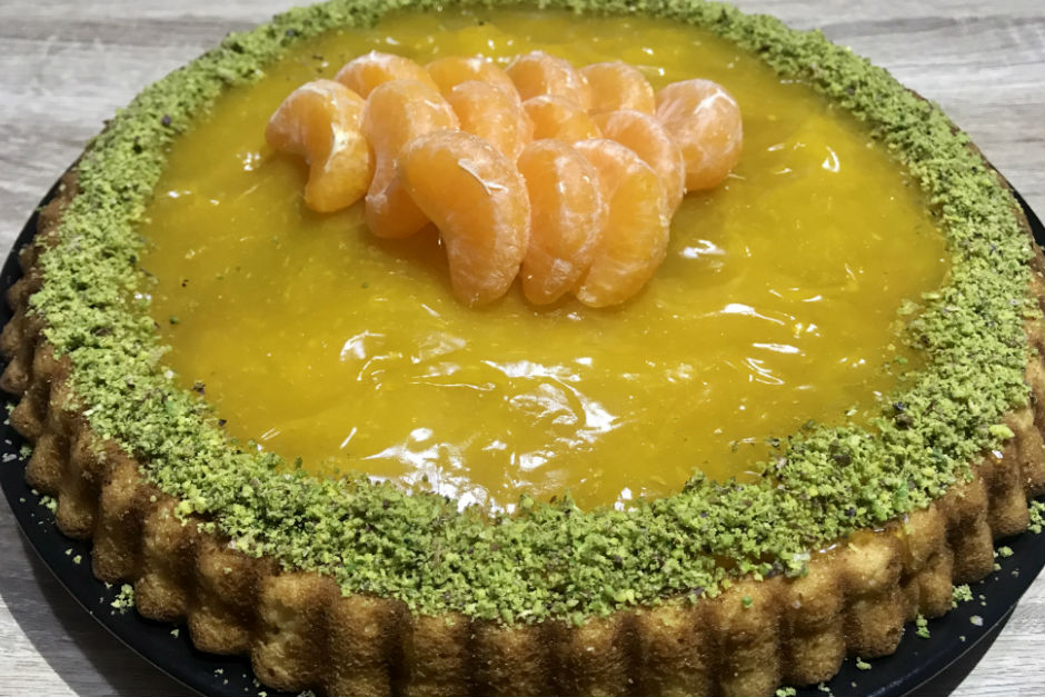 Mandalinalı Tart Kek