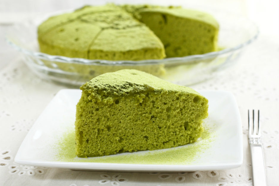 Matcha Çaylı Kek (Matcha Cake)