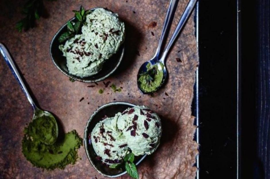 Matcha Mint Ice Cream