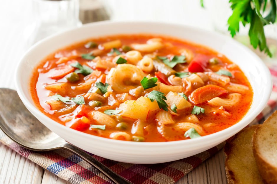 Minestrone Çorbası