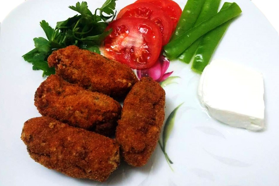 Mısırlı Peynirli Kroket