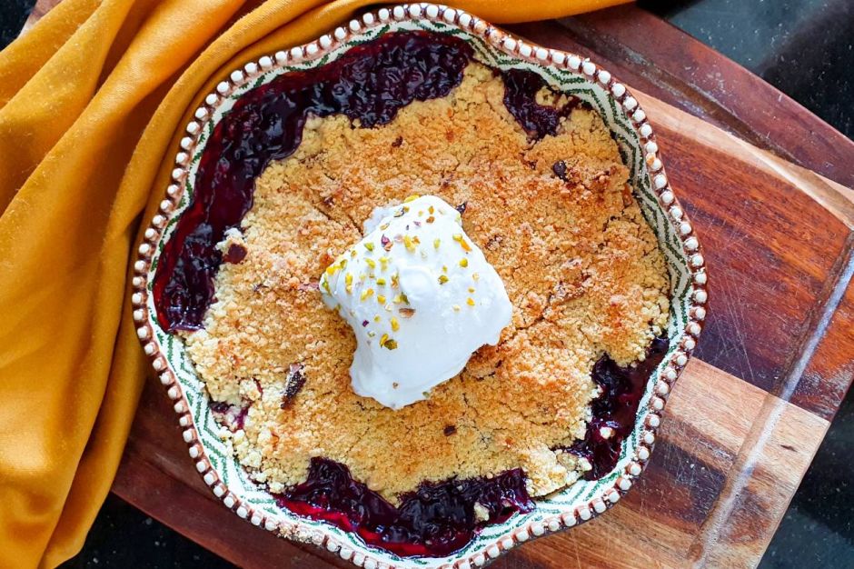 Orman Meyveli Crumble