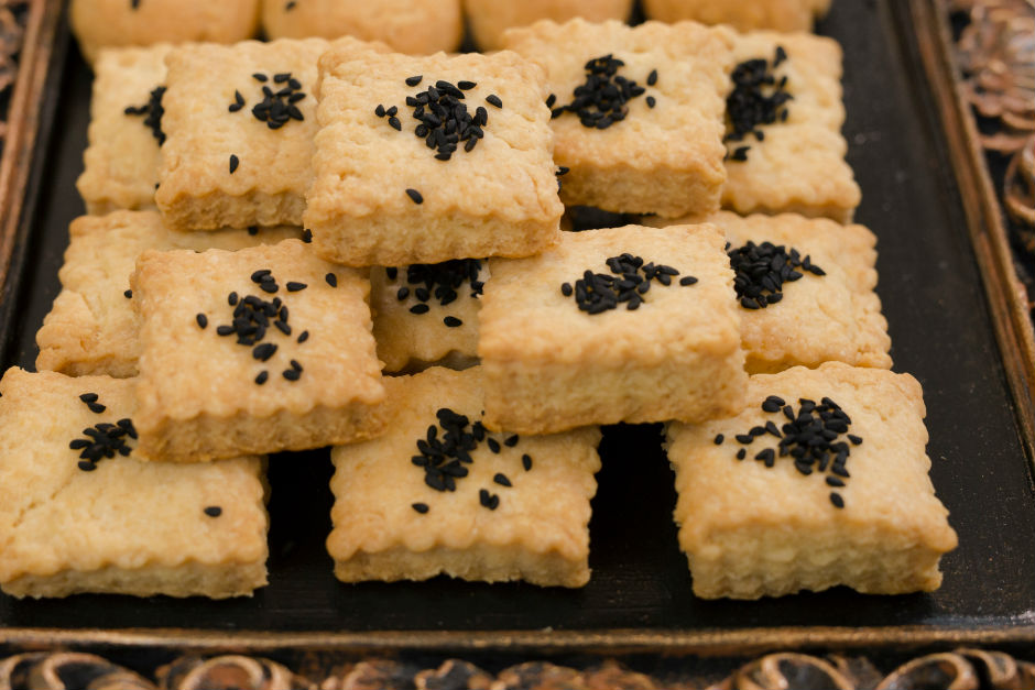 Çörek Otlu Kıyır Kurabiye