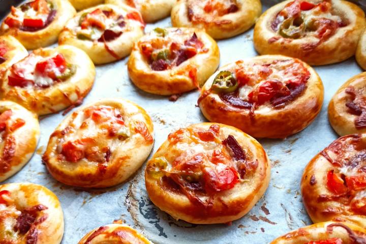 Pastane Usulü Mini Pizza