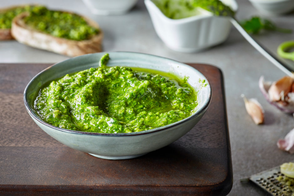 Ev Yapımı Pesto Sos