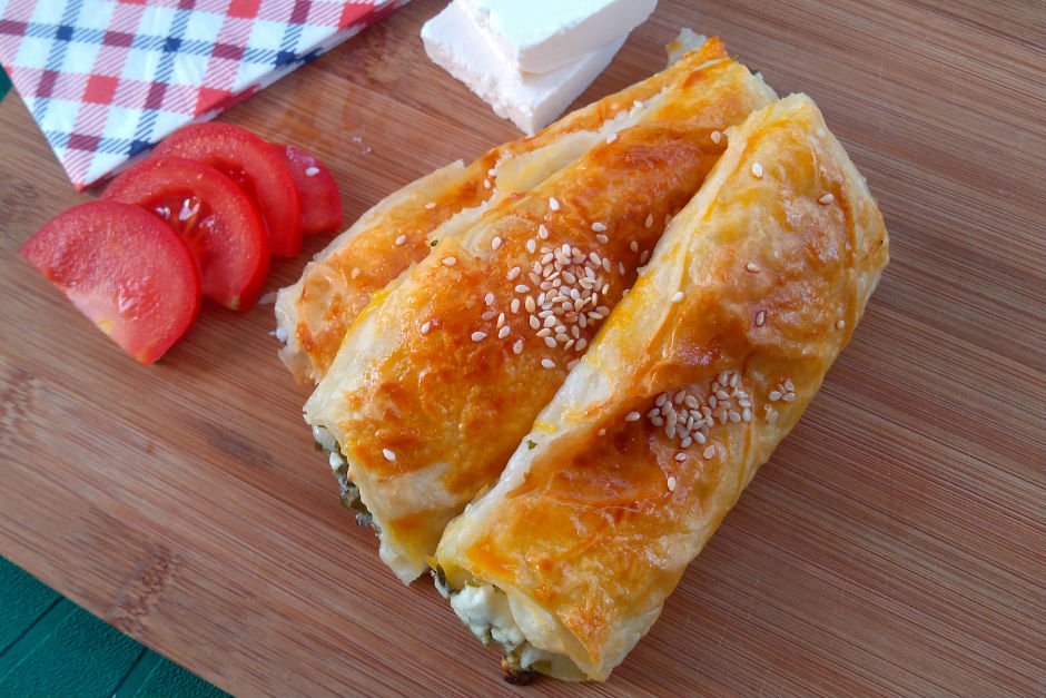 Peynirli Rulo Börek