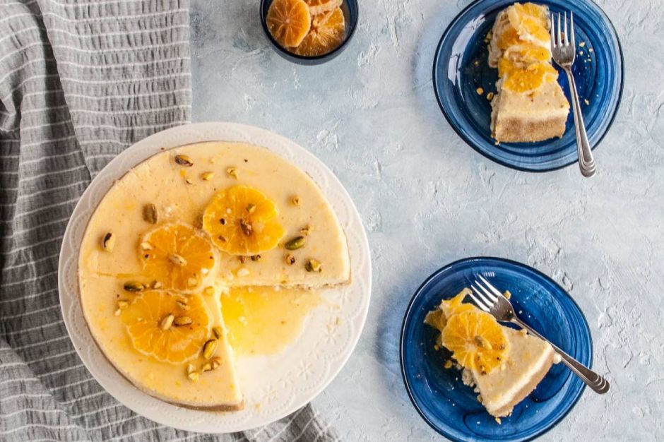 Portakallı Cheesecake